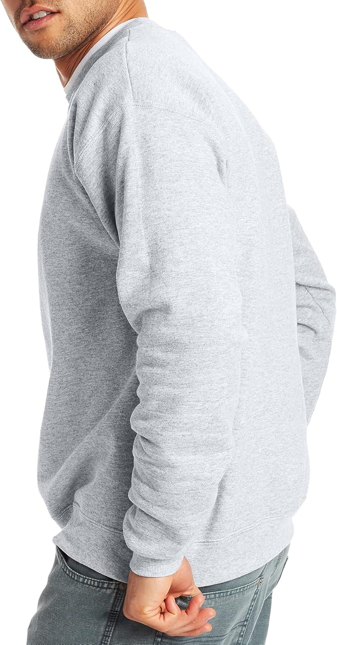 Men's Fleece Sweatshirt Gray