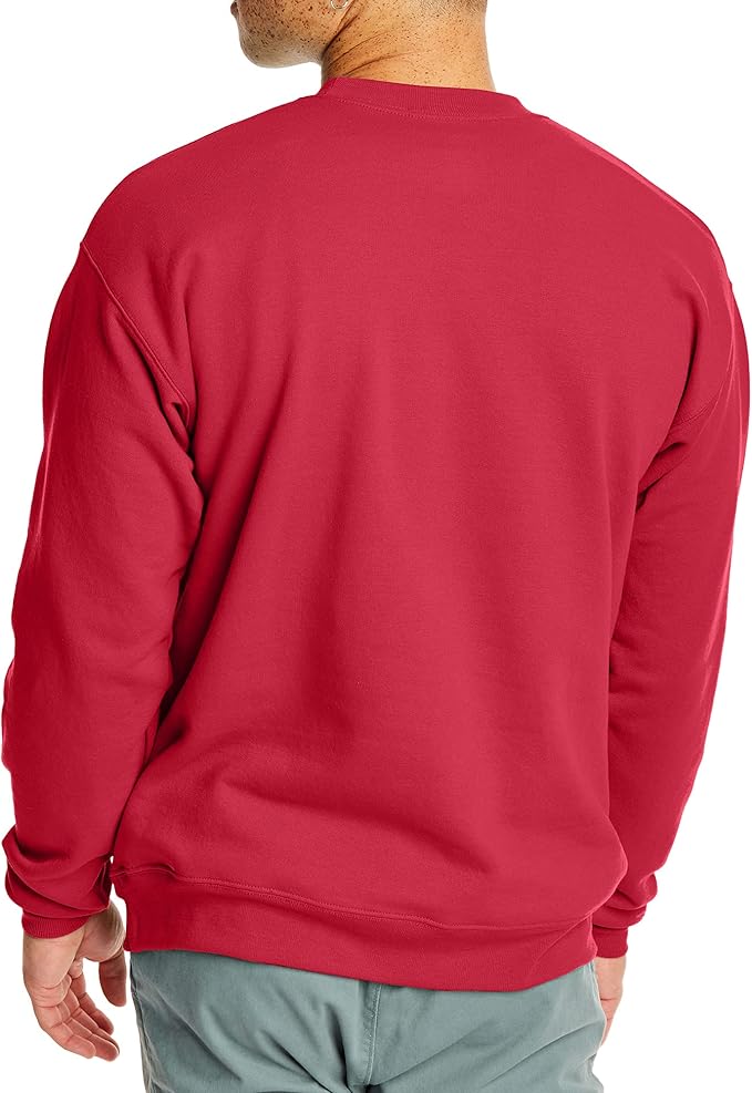 Men's Fleece Sweatshirt Red