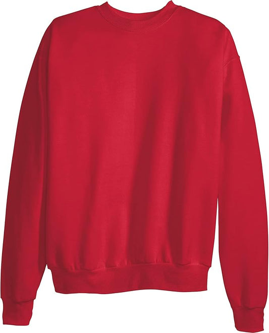 Men's Fleece Sweatshirt Red